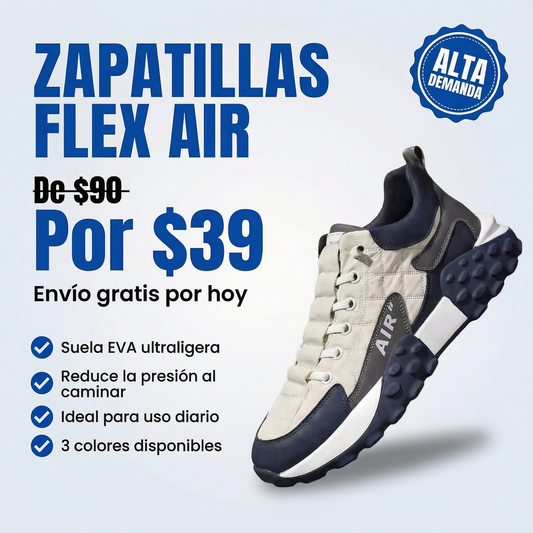 Tenis Ortopédicos Flex Air – Alivio inmediato y confort diario